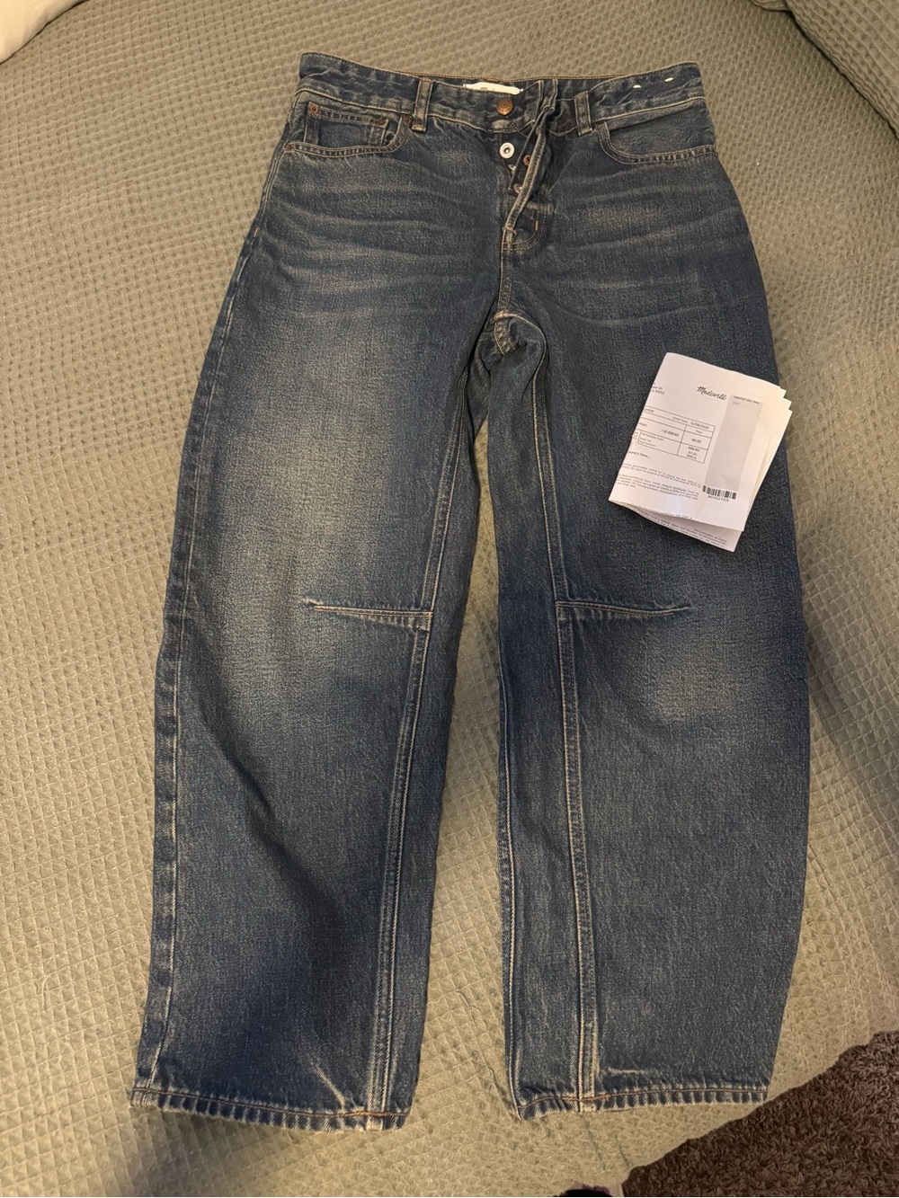Madewell Women's Faded Indigo Boyfriend Jeans